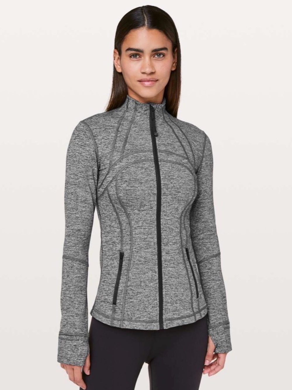 Lululemon Detine Jacket Heathered Black
